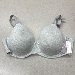 Ambrielle Gray Molded Cup Bra